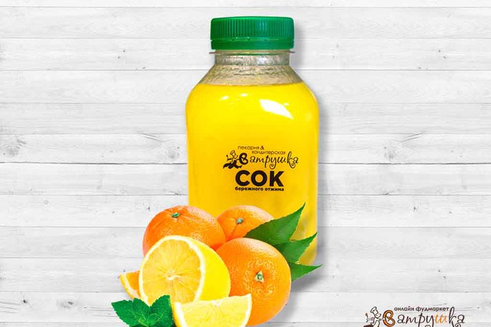 Фреш апельсин-лимон-мята 300 мл 0